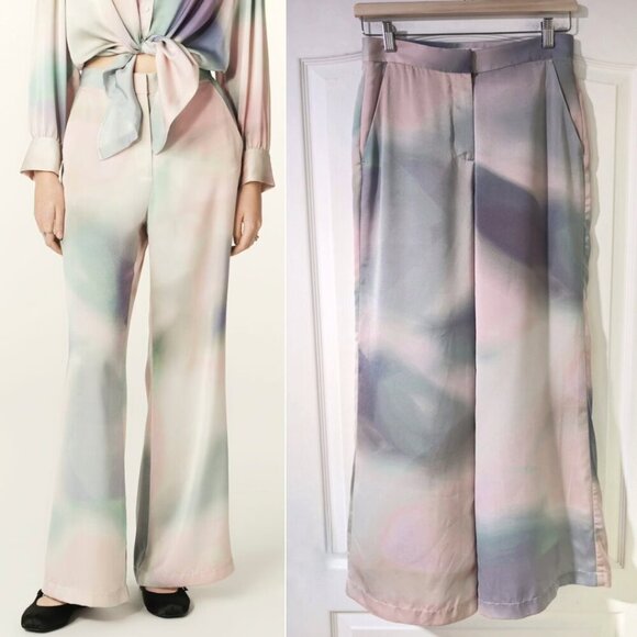 NWT ba&sh | Pilou Tie-Dye Trousers - Picture 1 of 16